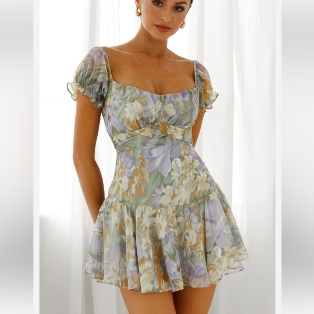 Selfie Leslie Linka Floral Dress Size XS